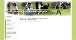 Desktop Screenshot of ecole-de-chiot.fr